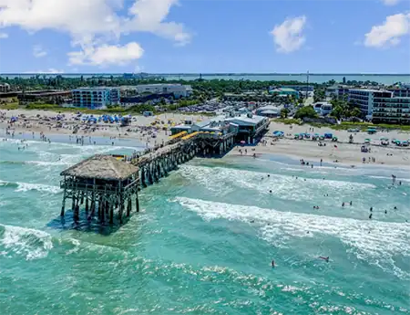 Cocoa Beach shuttle from Melbourne Airport